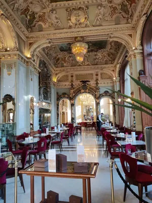 The Most Beautiful Café in the World - New York Café Budapest, Hungary