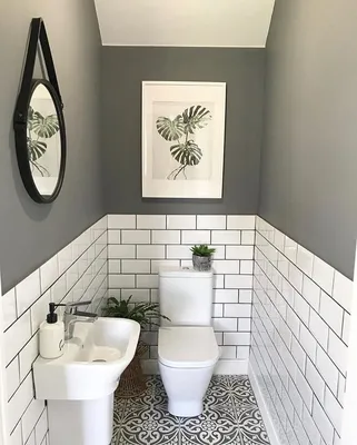 Как правильно подобрать плитку для туалета с маленькой площадью?