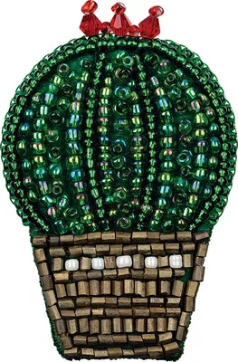 French Beaded Wire Cactus. КАКТУС ИЗ БИСЕРА . Обсуждение на LiveInternet -  Российский Сервис Онлайн-Дневников | Бисер, Кактус, Проволочные цветы