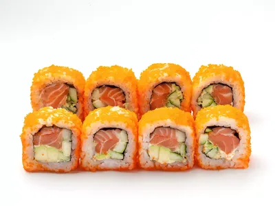 Ролл Калифорния лосось - заказать суши и роллы в Коломне | Sushi First
