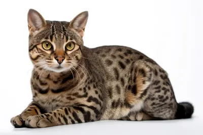 Изображение Калифорнийской сияющей кошки в привлекательном формате PNG