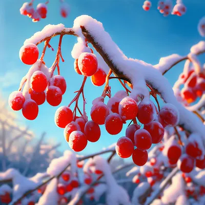 Калина Ягоды Зима - Бесплатное фото на Pixabay - Pixabay