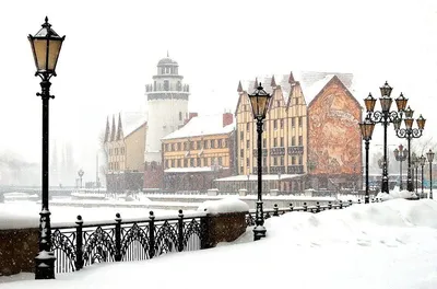 Калининград зимой фото