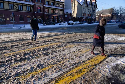 Насладиться» зимой: во что превратились дороги в Калининграде после  снегопада (фото) - Новый Калининград.Ru