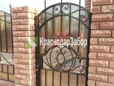 Изготавливаем кованые калитки на заказ