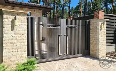 Калитки для забора из профильной трубы: купить в Москве по низким ценам с  установкой - Good Zabor