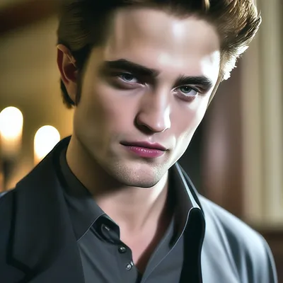 Real photo вампир RobertPattinson …» — создано в Шедевруме