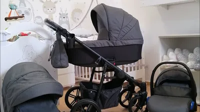 CAMARELO Sevilla XSE-9 Детская коляска 3 в 1 / BabyBest.lv