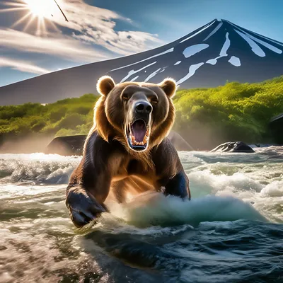 Разнообразные фото Камчатского медведя: выбирайте свое изображение