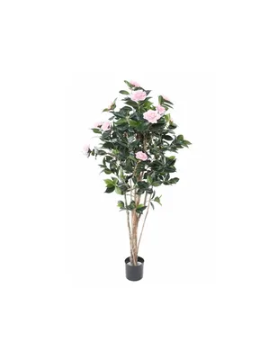 Искусственное дерево Costway Camellia HZ10118 102cm (Green/Orange)