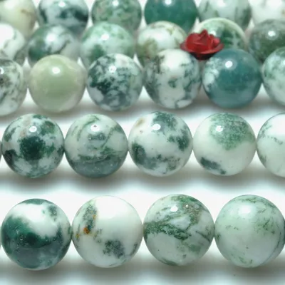 Натуральный зелёный Агат, гладкие круглые бусины, оптовая продажа,  свободный драгоценный камень для изготовления ювелирных изделий, браслетов,  ожерелий, аксессуары | AliExpress
