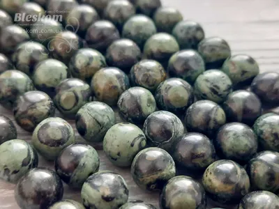 Агат натуральный камень, бусины шарик 6 мм, около 61 шт, цвет: Зеленый, на  нитке - купить с доставкой по выгодным ценам в интернет-магазине OZON  (371388120)