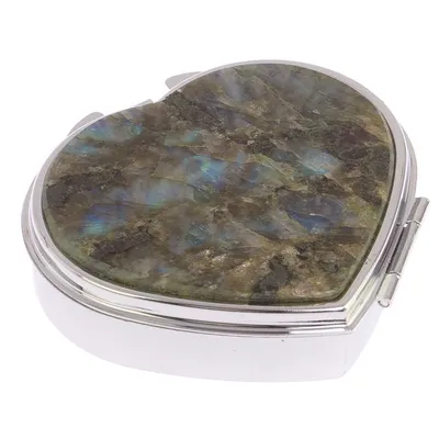 Кольцо КО-Т002 из серебра с камнем Лабрадор по цене 5 950 руб. купить в  интернет-магазине L-Silver.ru