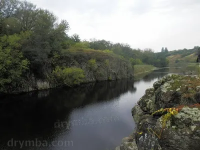 Тясминський каньон (г.Каменка, Черкасская обл.): карта, фото, описание