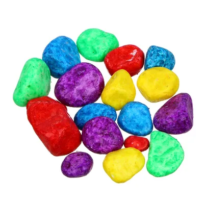 Камни цветные Inbloom, 2,0-6,0 см, 500 г купить с выгодой в Галамарт