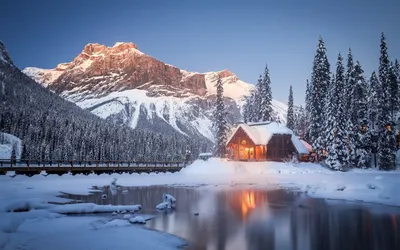 Канада зимой фото фотографии