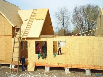 Канадская технология строительства домов - информационная статья от  компании МосСИПСтрой