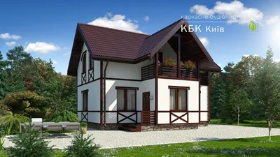 Большой умный дом от строительной компании \"Киев Каркас\"