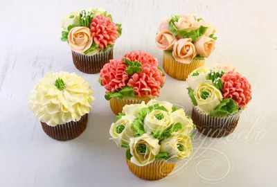Капкейки \"Для МАМЫ\" на заказ – Кондитерская студия MyCityCake