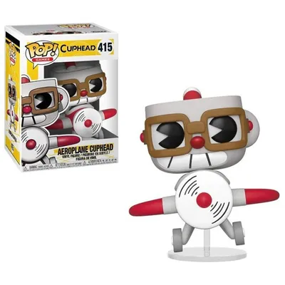 Фигурка Funko POP! Cuphead - Капхед в аэроплане 34475» за 1 000 ₽ – купить  за 1 000 ₽ в интернет-магазине «Книжки с Картинками»