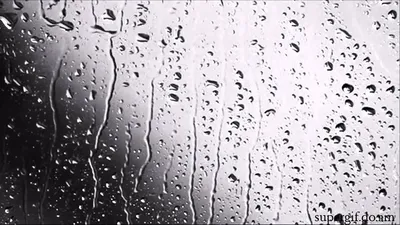 Дождевые капли на стекле - Волшебная атмосфера осеннего дня