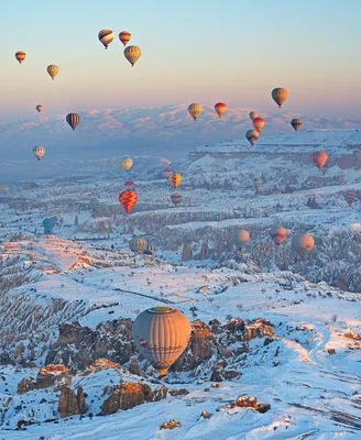 Турция: зима в Каппадокии