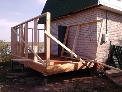 Как сделать пристройку к дому своими руками | Крыша, фундамент пристройки к  деревянному дому, из пеноблоков