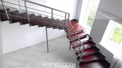 Лестницы в стиле \"Хай Тек\" на заказ в Москве | Лорд Шелтер