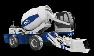 Carmix 45FX self-loading concrete mixer