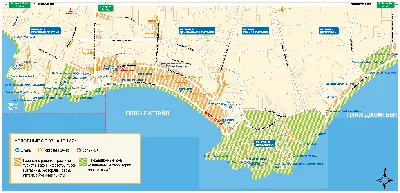 Pattaya Map Poster - Your City Map Art - Positive Prints