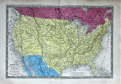 Подробная Карта Сша Регионами Соединенные Штаты Америки Векторное  изображение ©-panya- 196960726