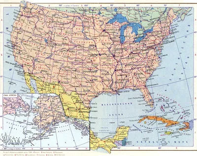 Карты США | Мир географических карт