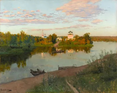 Купить Магнит \"Левитан. Весна. Большая вода\" в интернет-магазине  Третьяковской галереи
