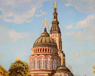Благовещенский собор Харьков красивая картина из янтаря на подарок  (ID#1753794248), цена: 4250 ₴, купить на Prom.ua