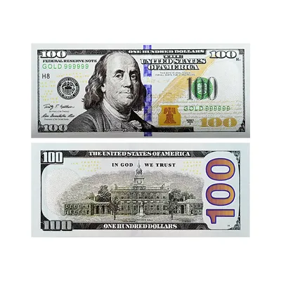10 шт. США новинка 100 доллар золотая спиральная платформа банкнота  фальшивые деньги Соединенные Штаты Америки искусственные сувениры Прямая  поставка | AliExpress