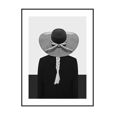 Картина маслом девушка в шляпе на чёрном фоне в интернет-магазине Ярмарка  Мастеров по цене 25000 ₽ – RW3Y4RU | Картины, Санкт-Петербург - доставка по  России