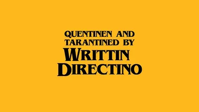 Written and Directed by Quentin Tarantino / Tarantino's Foot Fetish | Know  Your Meme
