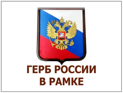 Обои на рабочий стол Герб России с двуглавым орлом на сером фоне, обои для  рабочего стола, скачать обои, обои бесплатно