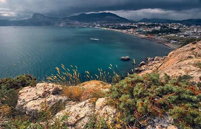 Море горы зелень - 66 фото