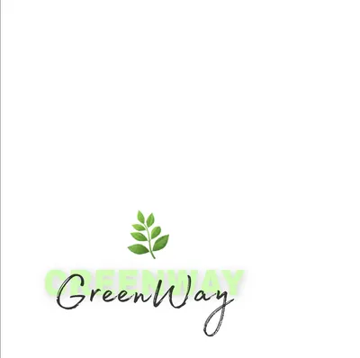 GreenWay | Надписи, Перспектива фото, Зеленые фоны