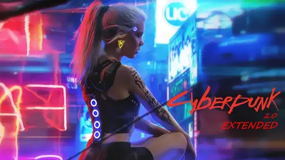 Скачать Cyberpunk 2077 \"Сборка - Киберпанк 2.0 Extended\" - Геймплей