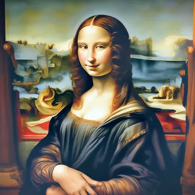 Мона Лиза» — создано в Шедевруме