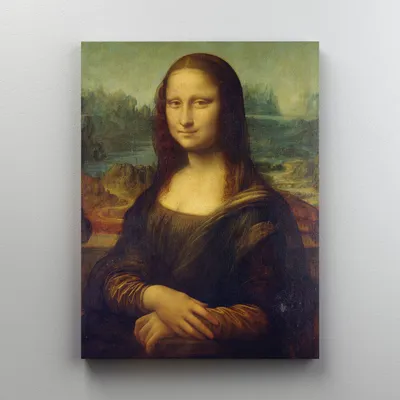 Интерьерная картина на холсте, репродукция \"Мона Лиза (Джоконда) - Леонардо  да Винчи\" размер 75x100 см - купить по низкой цене в интернет-магазине OZON  (514036638)