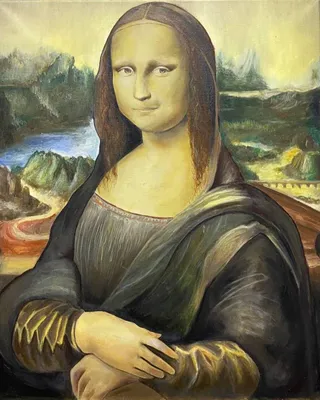 Картинка мона лиза фотографии