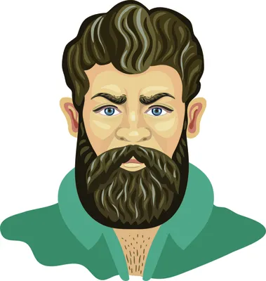 Красивый Мужчина С Бородой — стоковые фотографии и другие картинки Борода -  Борода, Взрослый, Волосы - iStock