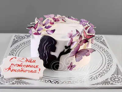 Купить Топпер на торт \"Девушка на торте, с цифрой\", топперы цифры ко дню  рождения, в Украине
