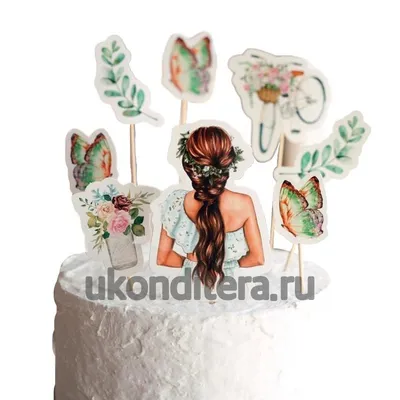 Торт на 25 лет девушке на заказ в Москве с доставкой: цены и фото |  Магиссимо