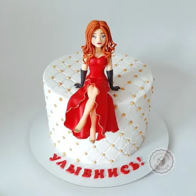 Съедобная вафельная картинка на торт Девушка Воробушки, 34 года. Украшение  для торта прикольная, смешная на день рождения. Вырезанный круг из  вафельной бумаги размером 14.5см. - купить с доставкой по выгодным ценам в