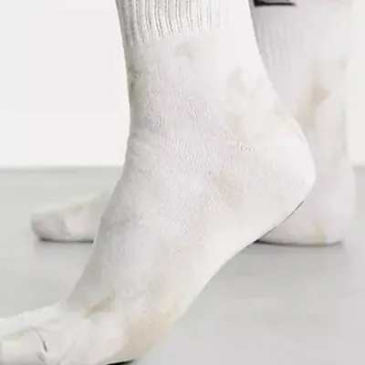 ᐅ Купить Удлиненные хлопковые носки без резинки в Москве модель 000 цвет  белый 🛍️ в интернет магазине с доставкой по России
