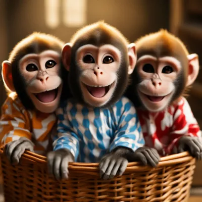Картинка обезьянки фотографии